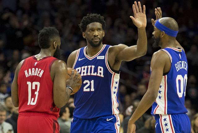  76人哈登三双难救主 尼克斯终结连败  